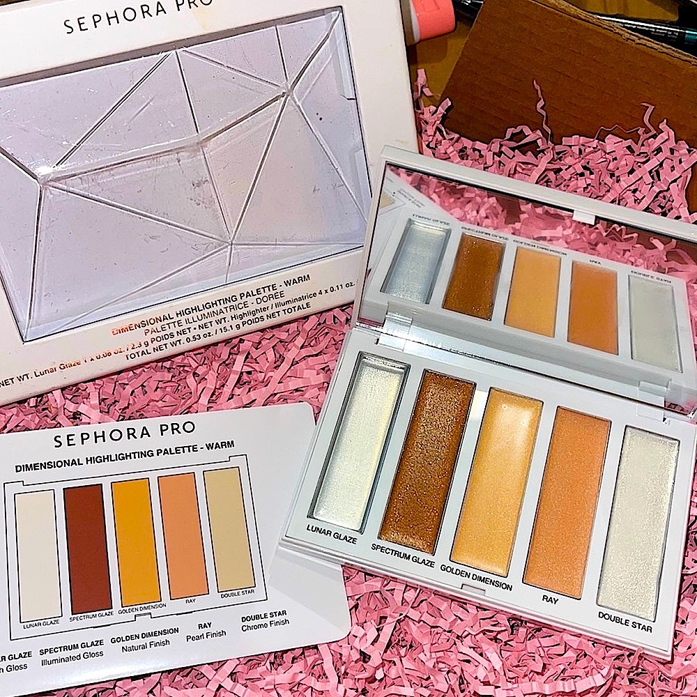 🆕🤎SEPHORA: “WARM” PRO Dimensional Highlighting Palette